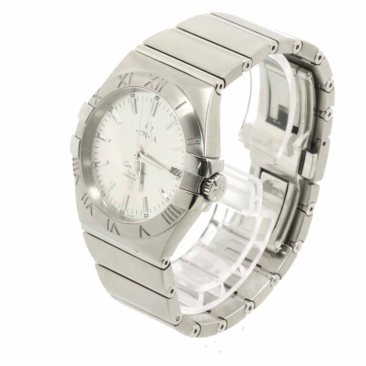 Constellation 123 10 35 20 02 001 Date Silver Dial Mens Watch