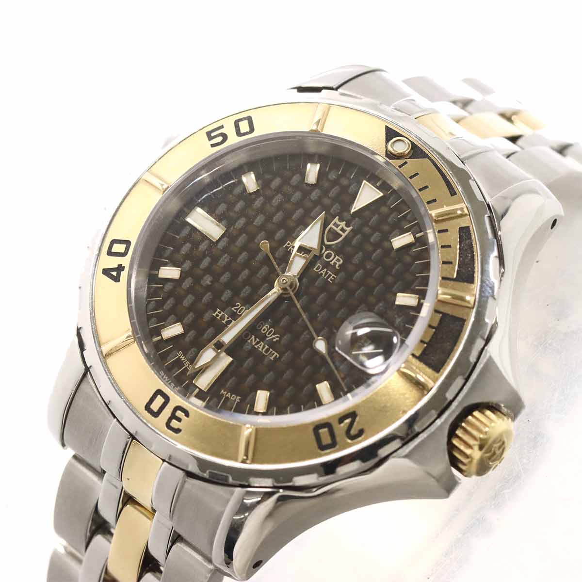 Hydronaut 85193P Automatic YG Black Dial Boys Watch
