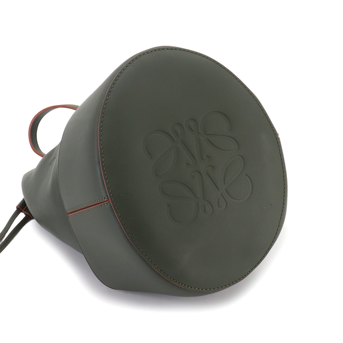 Balloon Small Shoulder Bag Leather Green