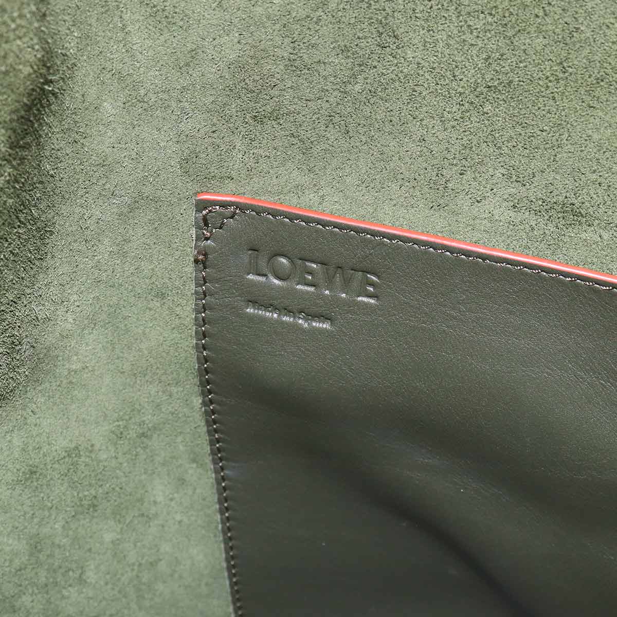 Balloon Small Shoulder Bag Leather Green