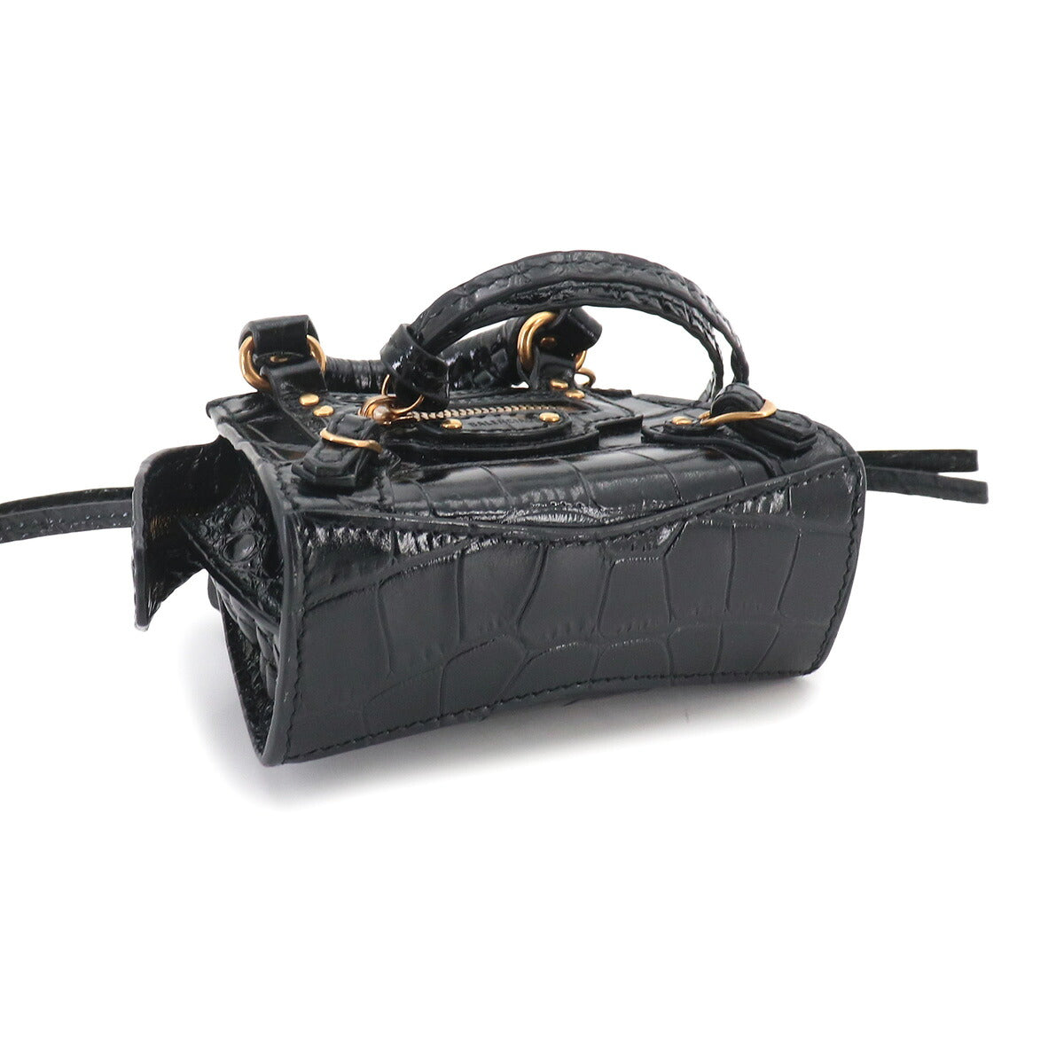 Classic Super Nano City 2way Hand Shoulder Bag 669537 Black