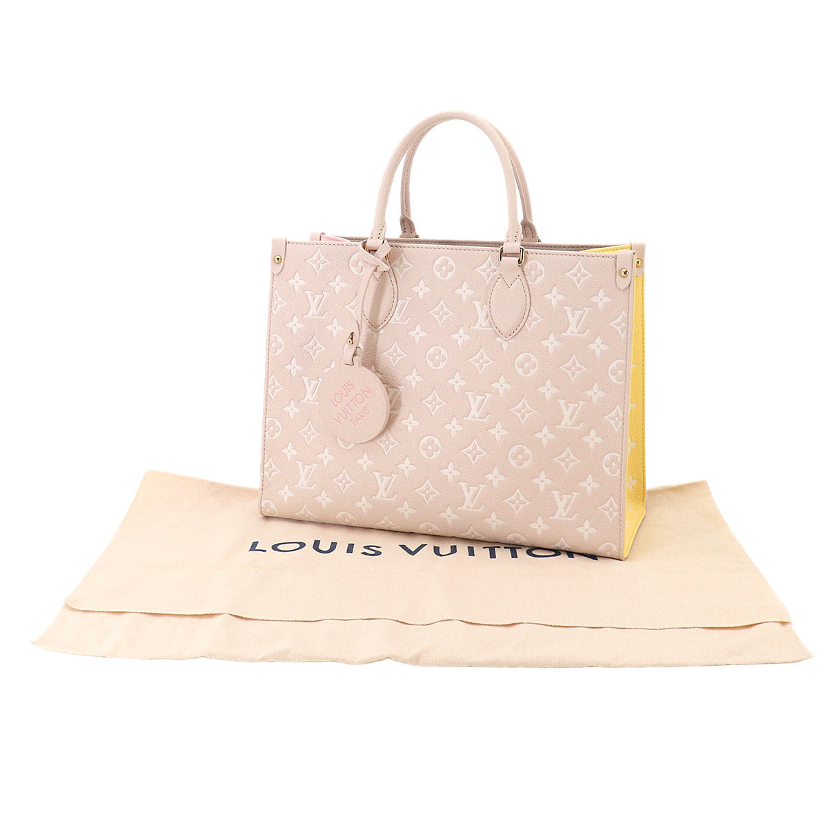 Monogram Empreinte Onthego MM Tote Shoulder Bag M46128