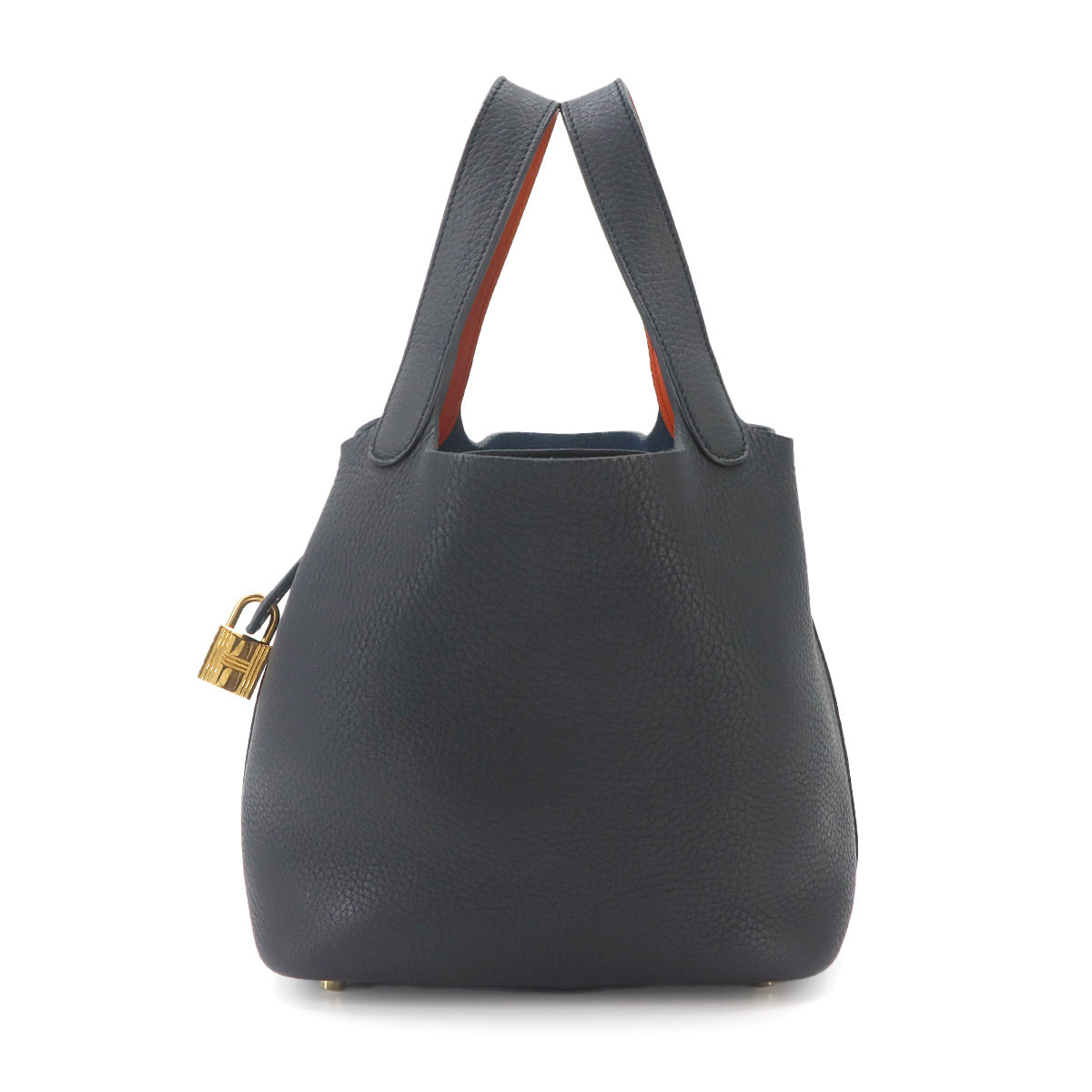 Picotin Lock Eclat PM Hand Bag Traurillon Clemence Blue Indigo