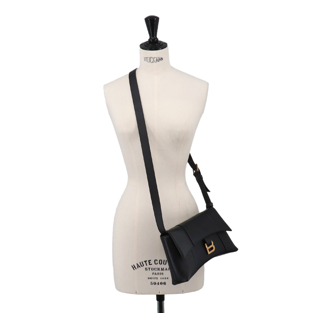 Downtown XS Shoulder Bag Leather Black 671355 Purse