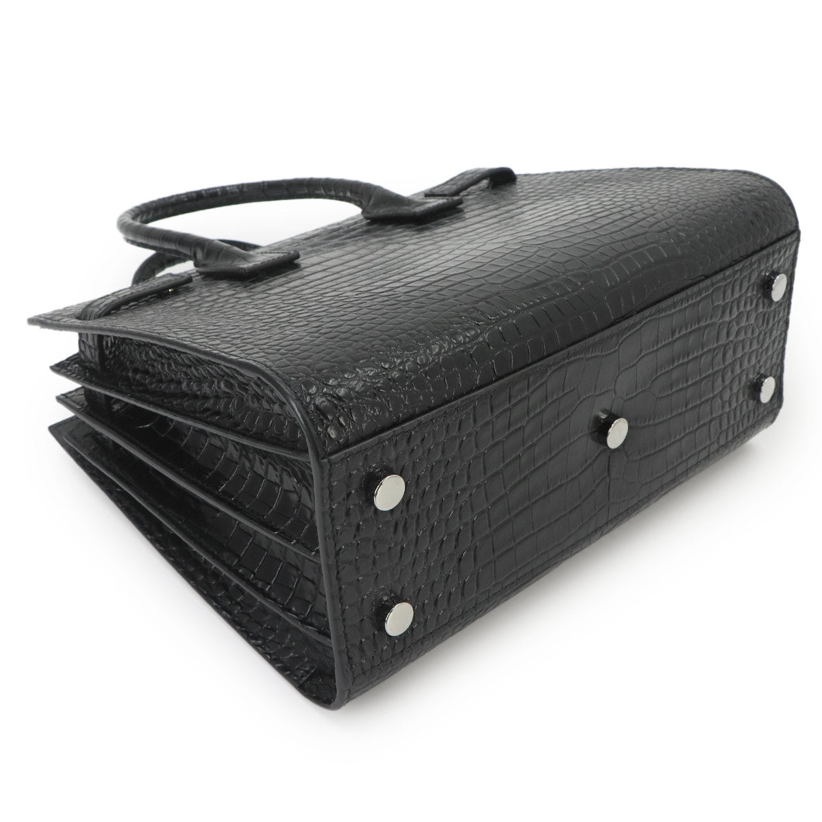 Baby Sac De Jour Hand Shoulder Bag Leather Black 421863