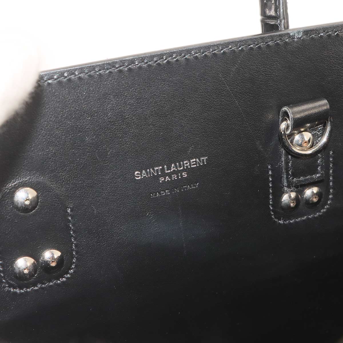 Baby Sac De Jour Hand Shoulder Bag Leather Black 421863