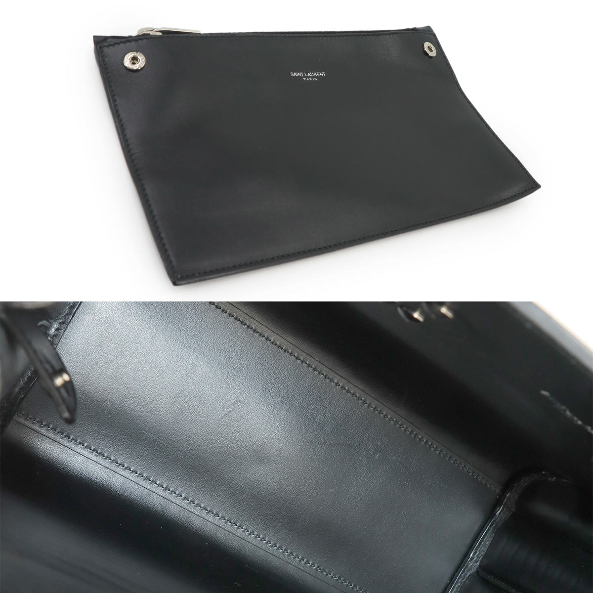 Baby Sac De Jour Hand Shoulder Bag Leather Black 421863