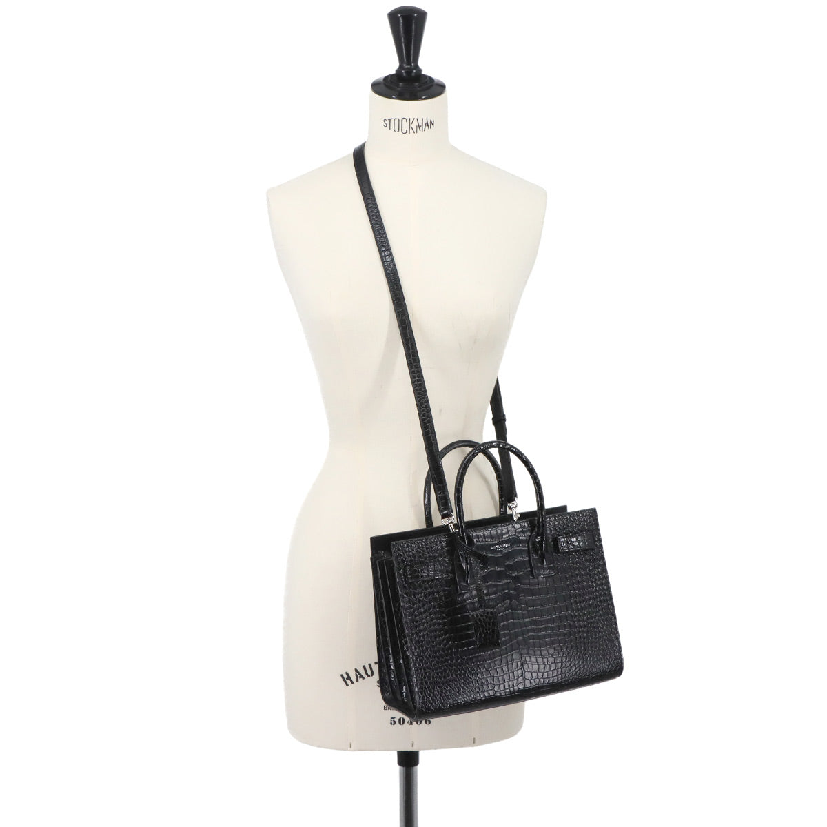 Baby Sac De Jour Hand Shoulder Bag Leather Black 421863