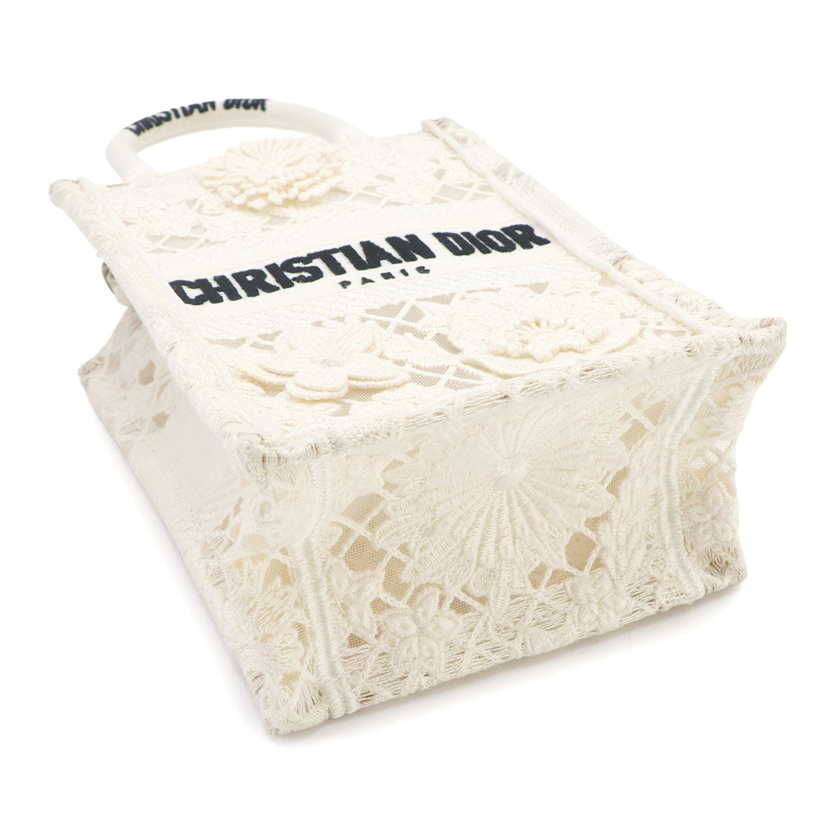 Mini Vertical Book Tote Hand Shoulder Bag White