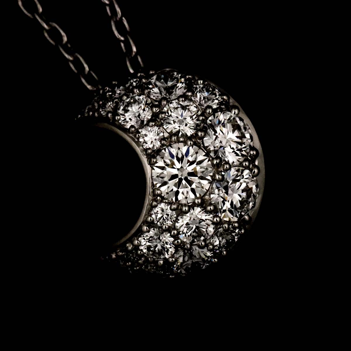 Diamond Necklace Pt Platinum