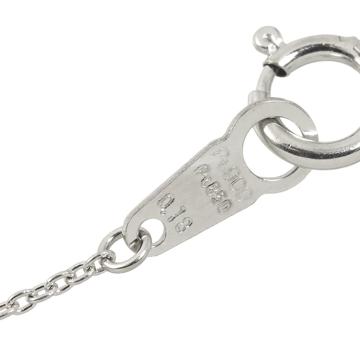 Cross Diamond 0.18ct Necklace Platinum