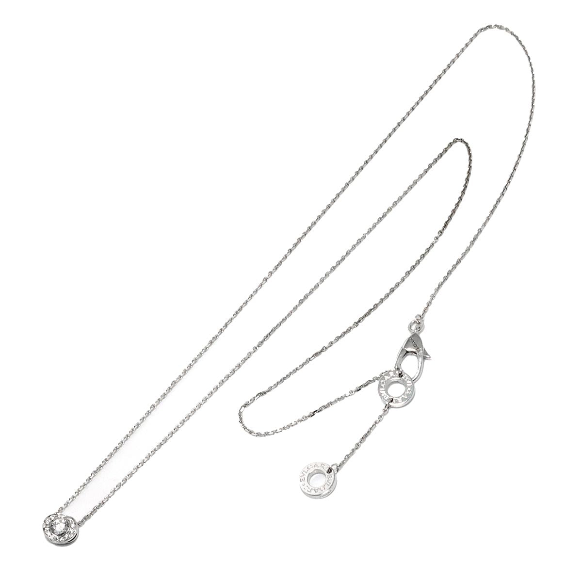 Incontro Damore Diamond Necklace 18K White Gold 750