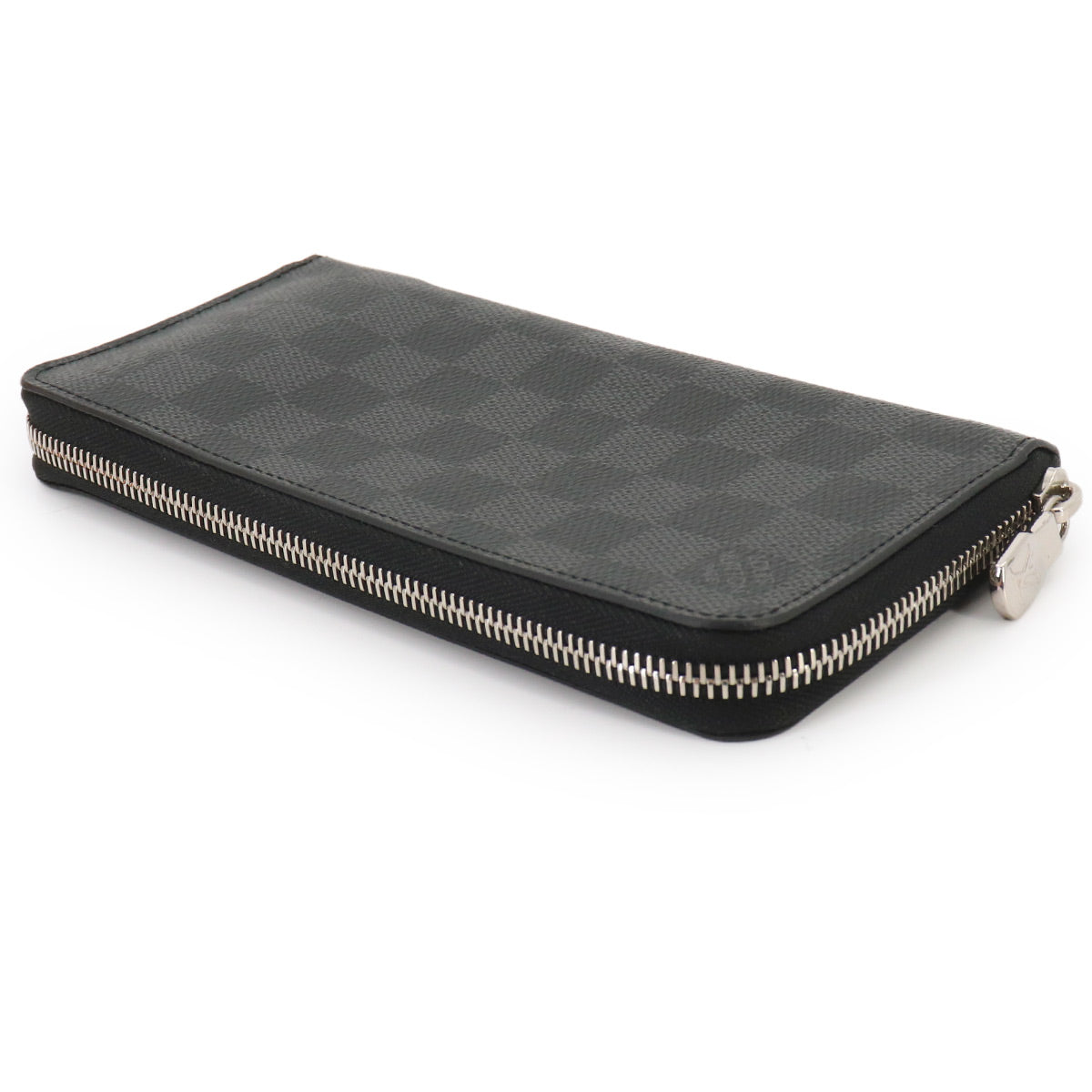 Damier Graphite Zippy Wallet Vertical Black N63095