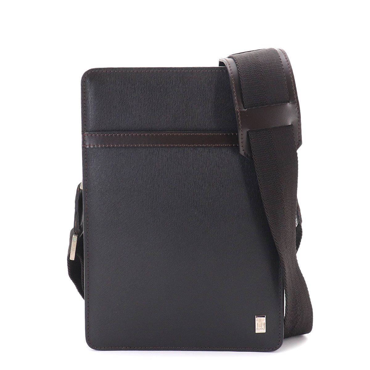 Sidecar Shoulder Bag Leather Dark brown Purse