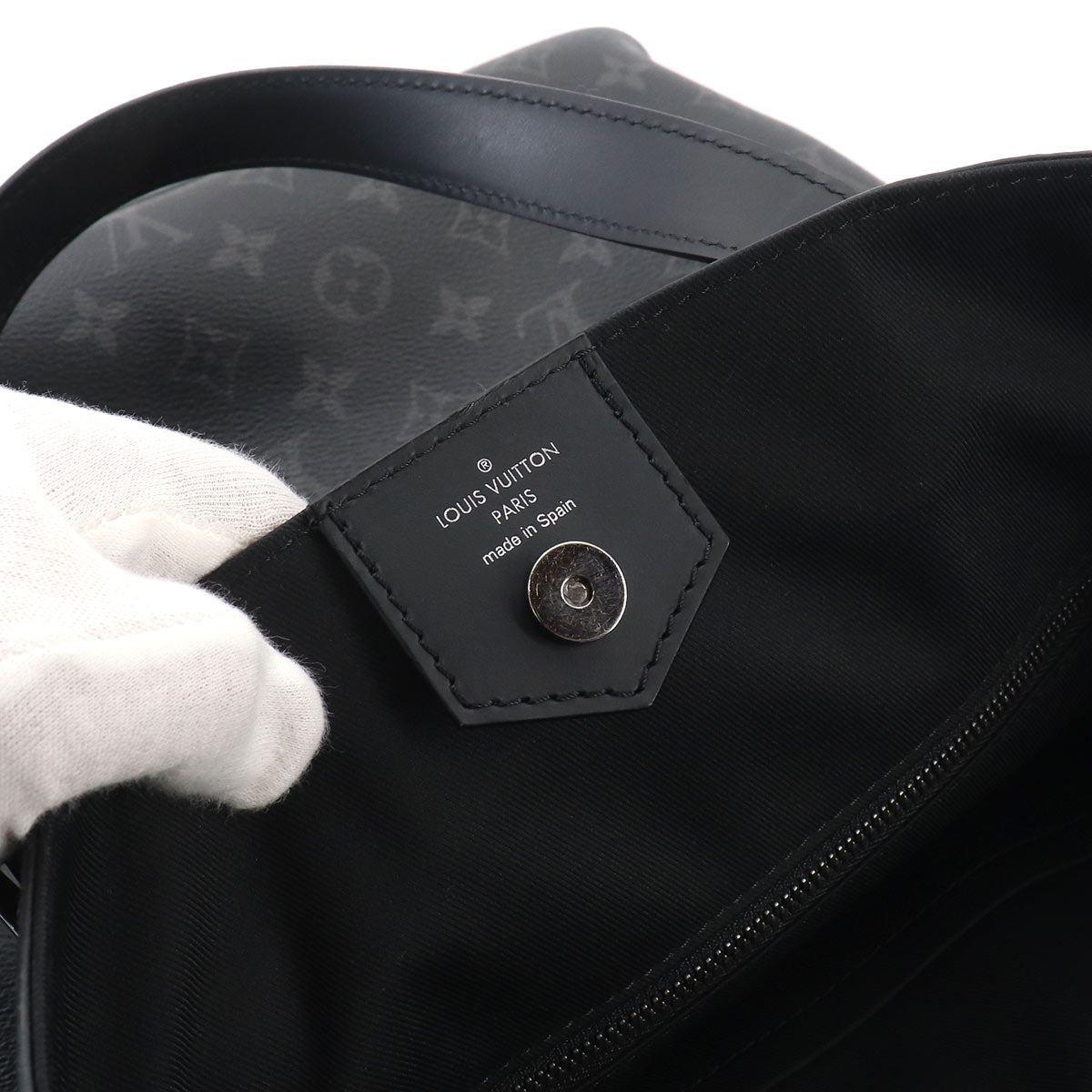 Monogram Eclipse Apollo Tote Shoulder Bag M43421 Purse