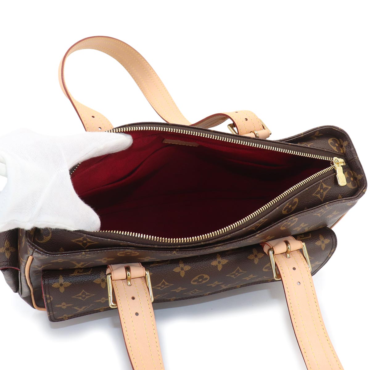 Monogram Multipli Cite Tote Bag Brown M51162 Purse