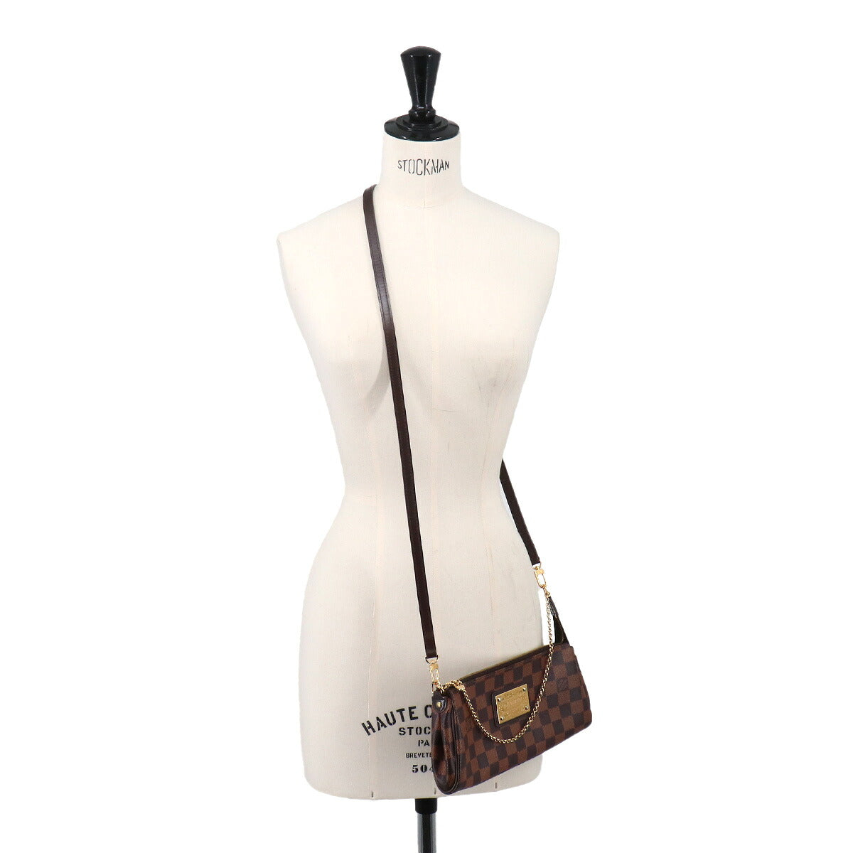 Damier Eva 2way Hand Shoulder Bag Ebene N52213