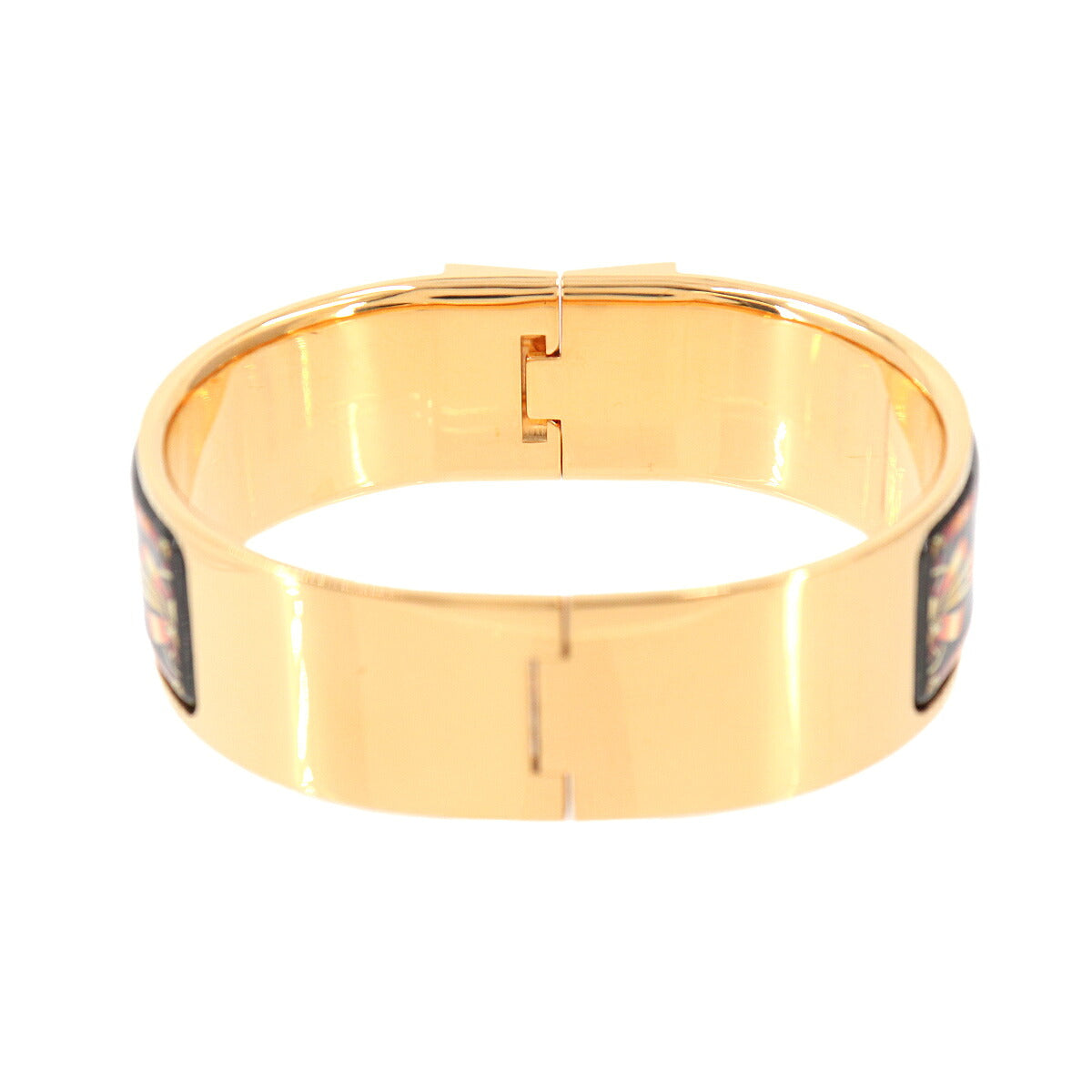 Loquet Email GM Bracelet Bangle Gold Black Accessory
