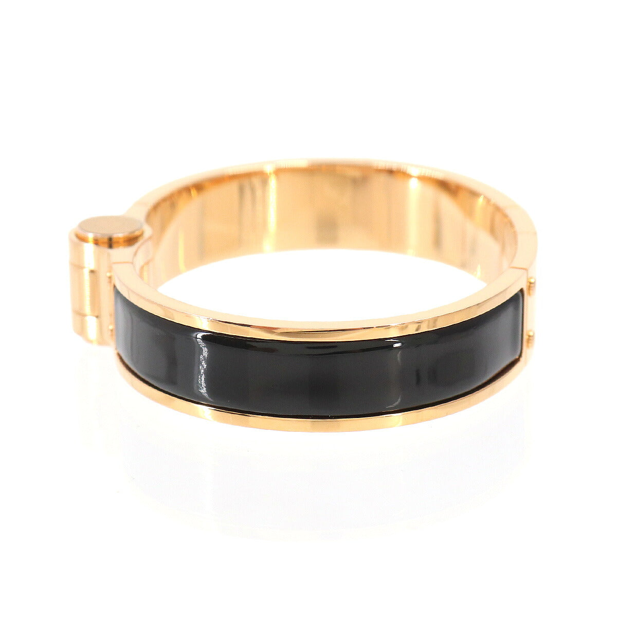 Charniere PM Bracelet Bangle Black Gold Accessory