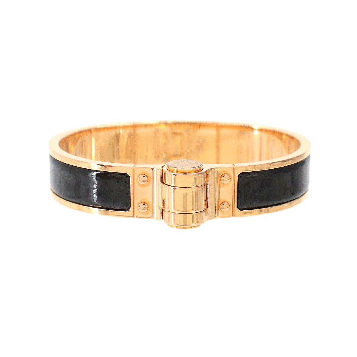 Charniere PM Bracelet Bangle Black Gold Accessory