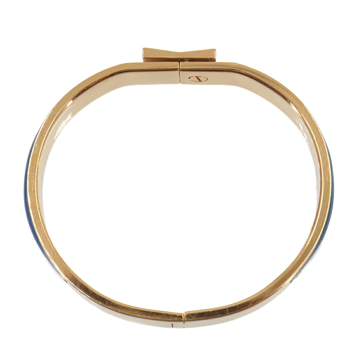 Loquet Enamel Bangle Blue Multicolor Gold Lion Accessory