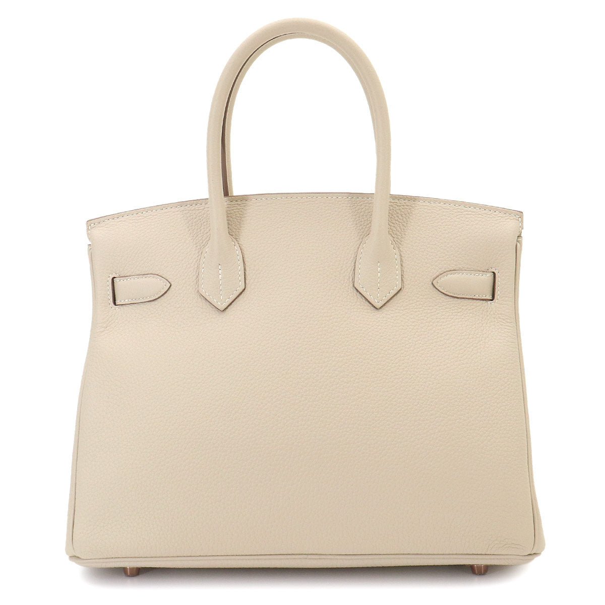 Birkin 30 Veau Togo Craie Hand Bag Purse