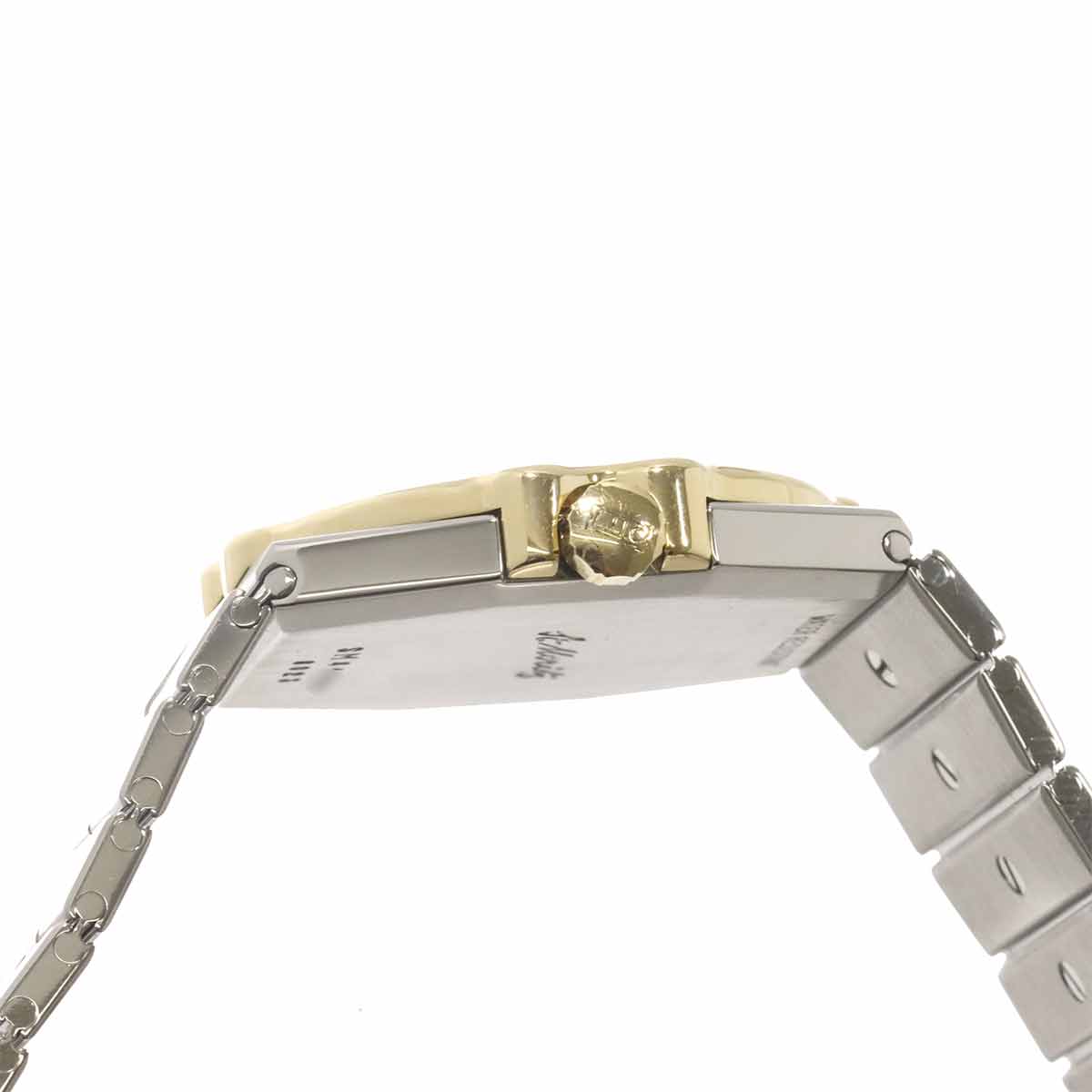 St. Moritz 26/8025-15 Quartz Date YG Boys White Dial Watch