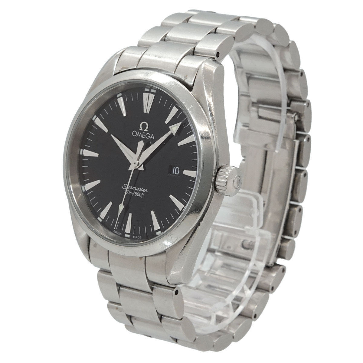 Seamaster Aqua Terra 2517.50 Quartz Black Dial Mens Watch