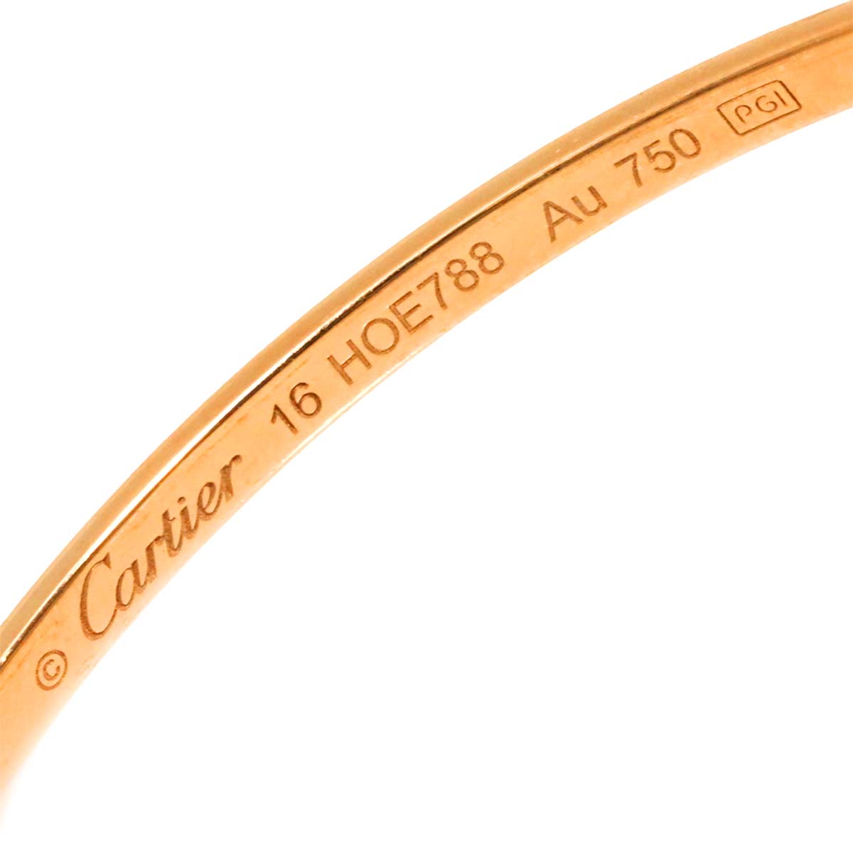 Trinity SM Diamond Bracelet 18K YG WG PG 750 size16