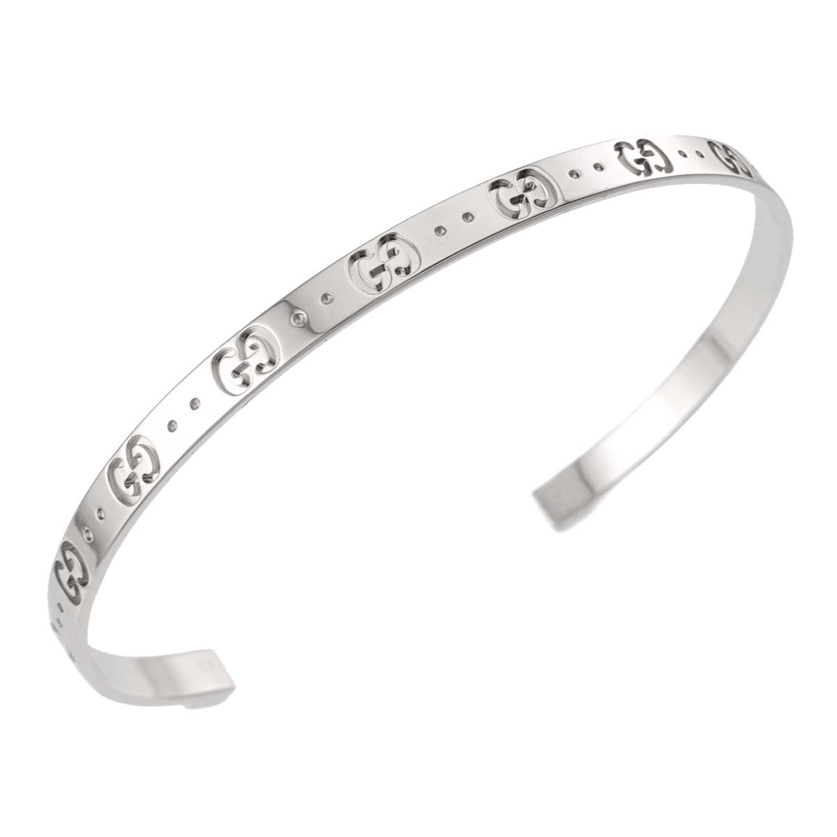 Icon Bracelet 18K WG White Gold 750