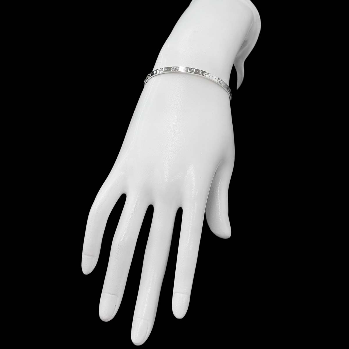 Icon Bracelet 18K WG White Gold 750