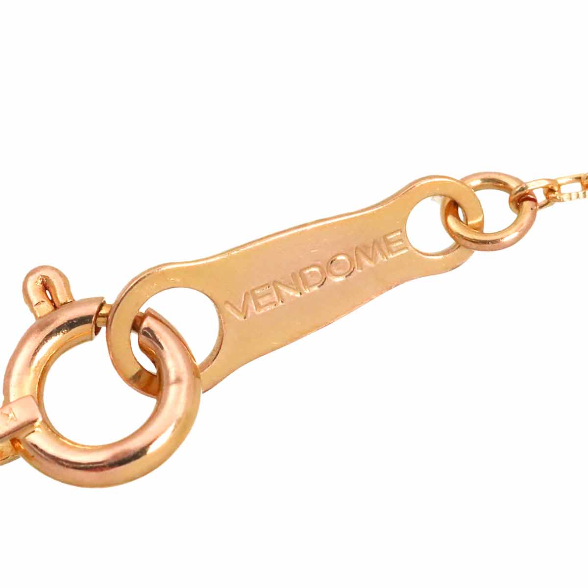 Diamond Necklace 18K Pink Yellow Gold 750 90331519