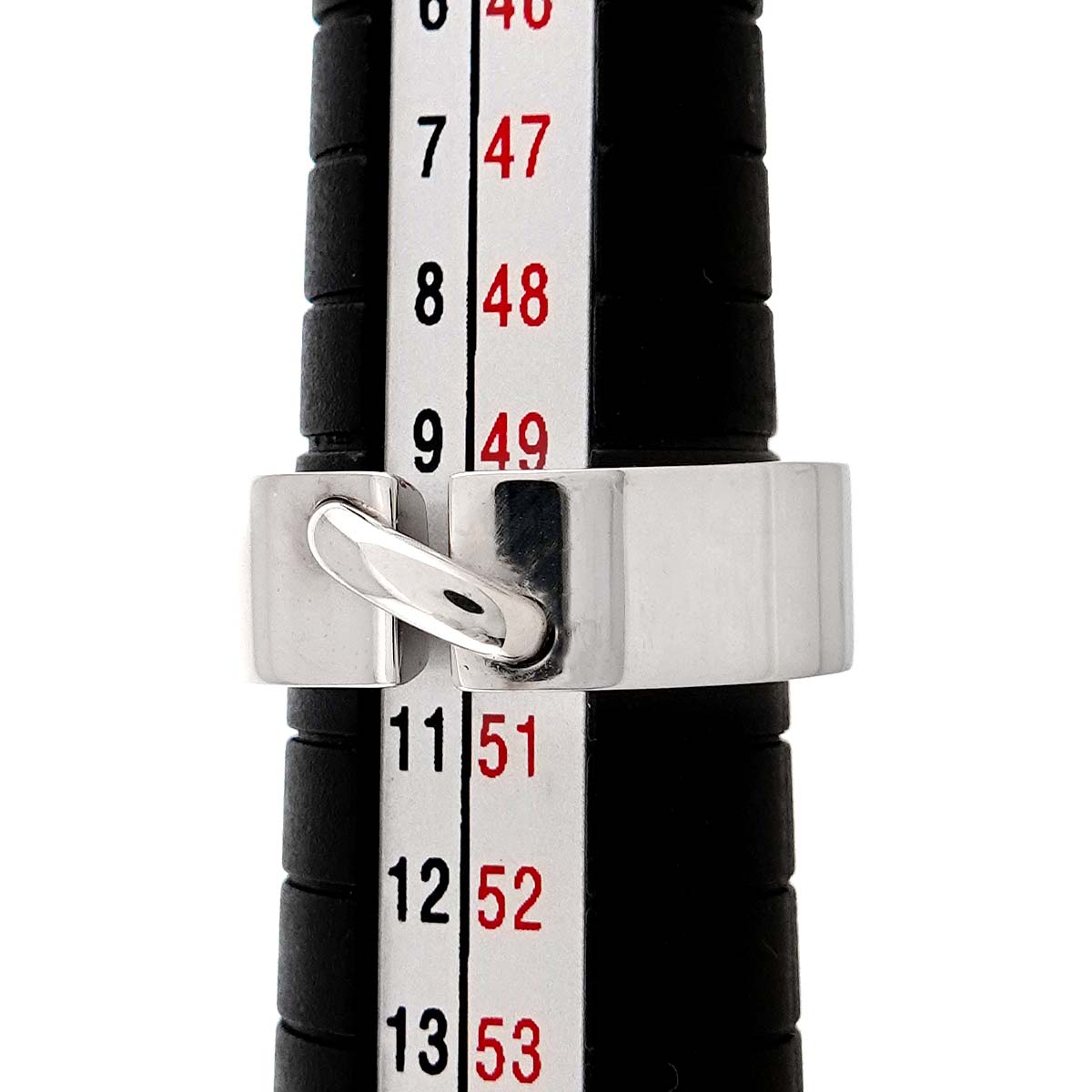 Liens Ring 18K White Gold 750 size5.25(US)