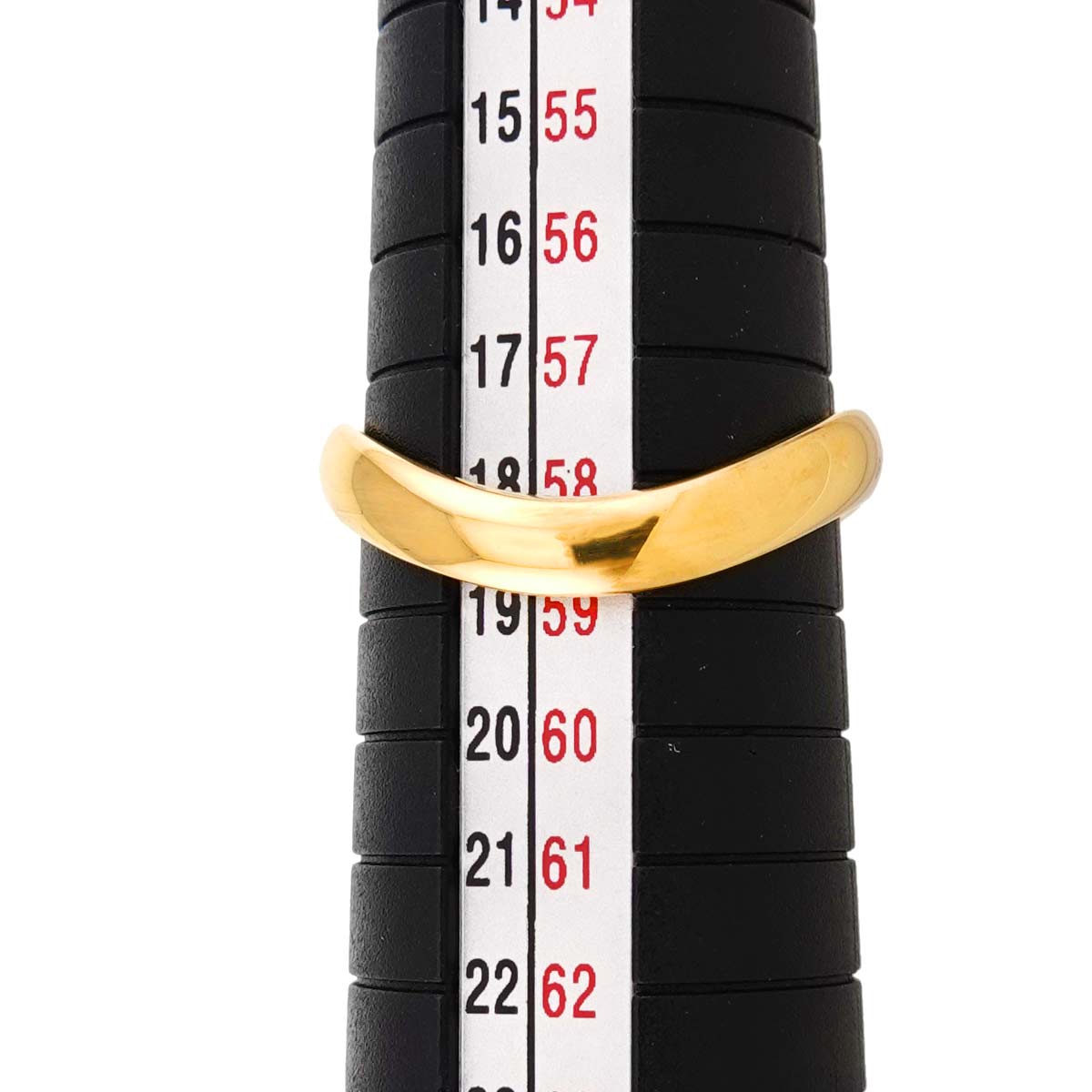 Diamond Ring 18K YG 750 Size8-8.25(US)