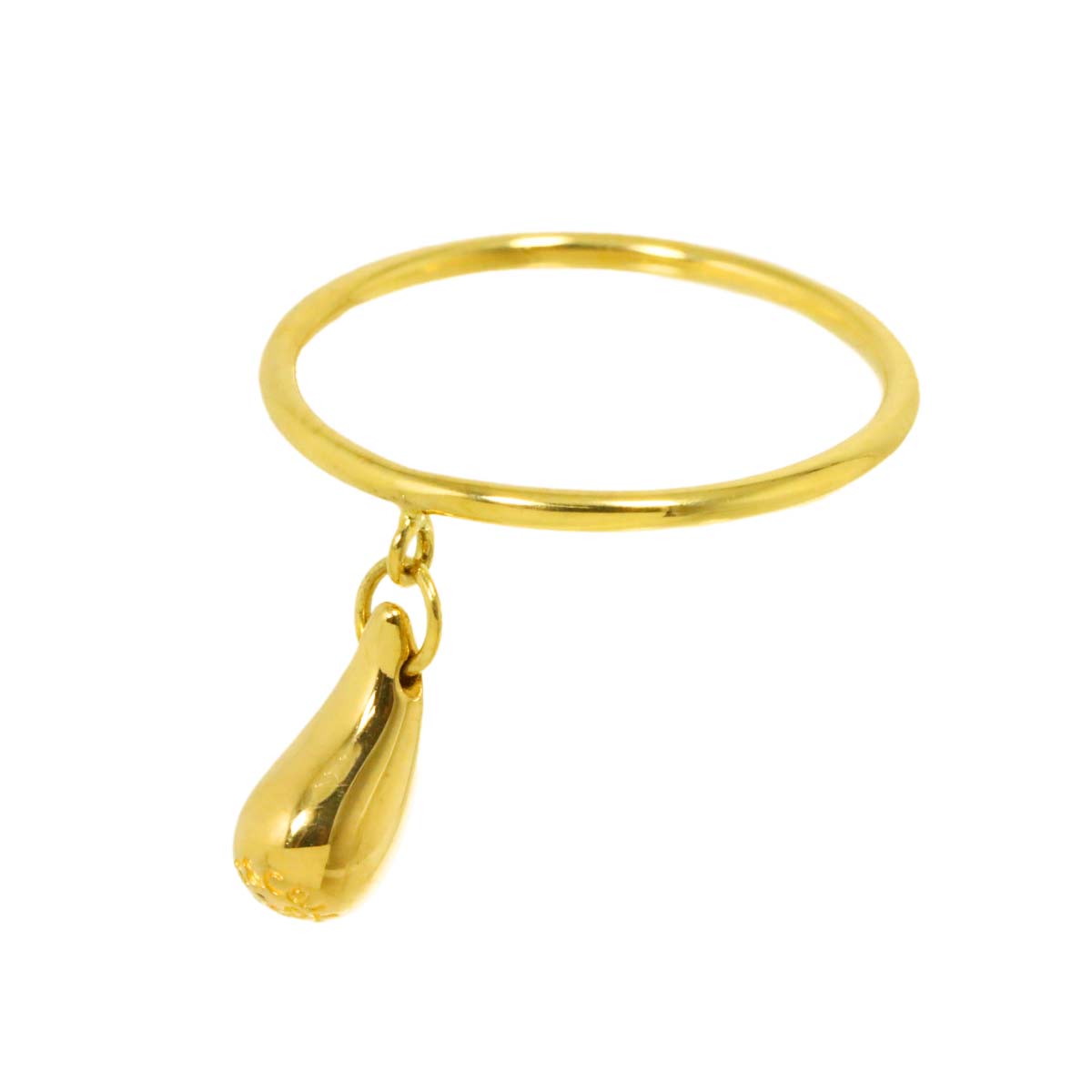 Teardrop Ring 18K YG 750 size5.25(US)