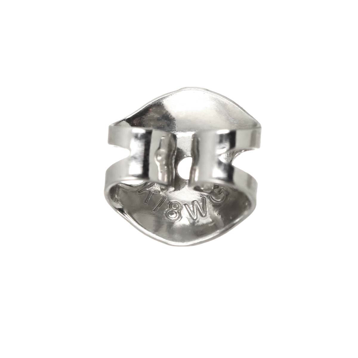 Akoya Pearl 7.8mm Earrings Pierced 18K WG 750