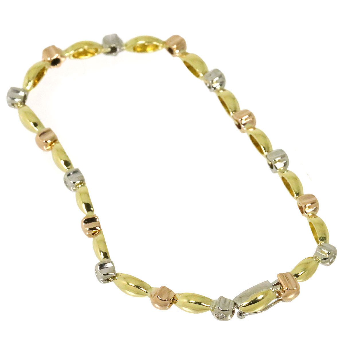 Diamond Bracelet 18K YG WG PG 750