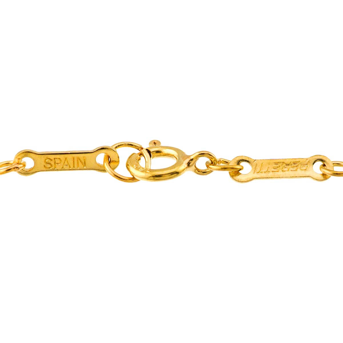 Open Heart Necklace 18K Yellow Gold 750
