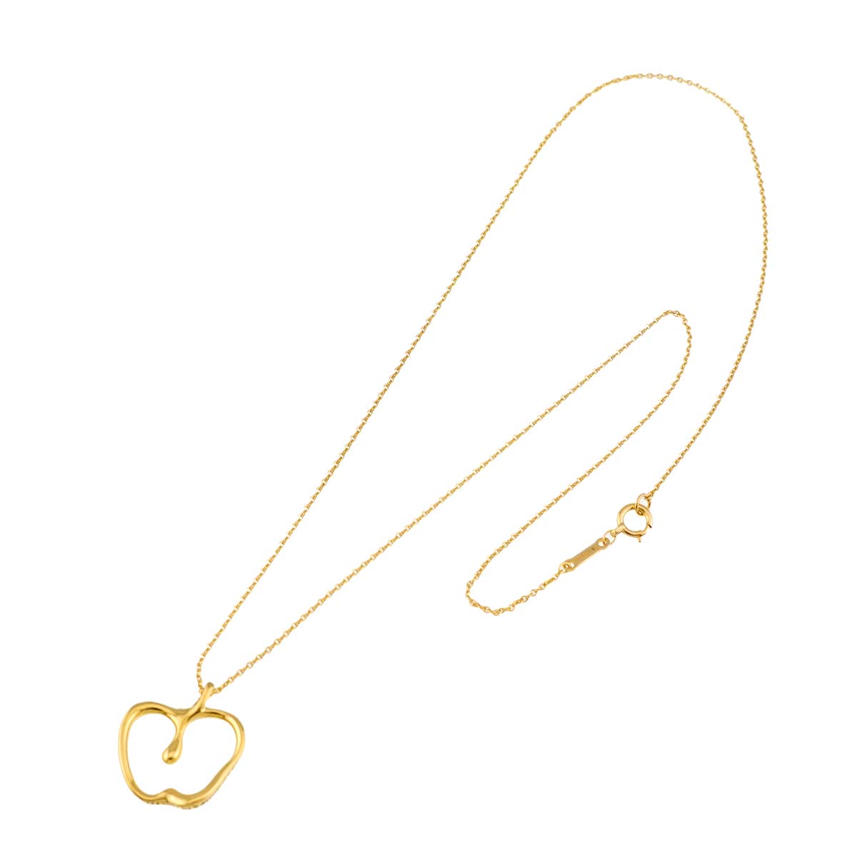 Apple Necklace 18K Yellow Gold 750