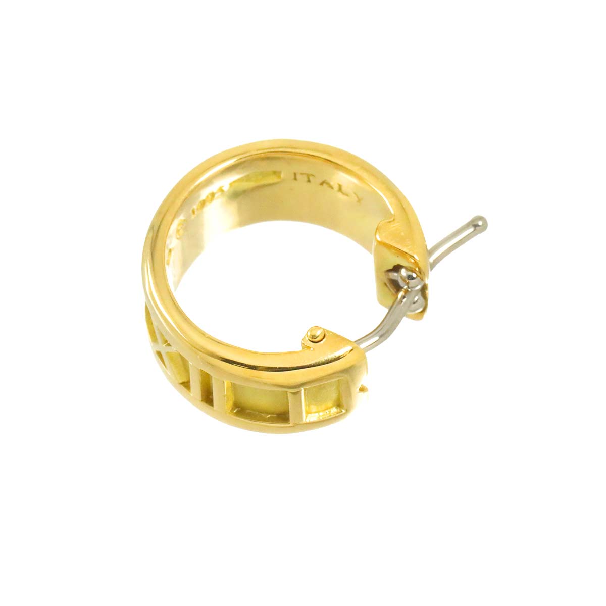 Atlas Earring Pierced 18K YG 750 One Piece only