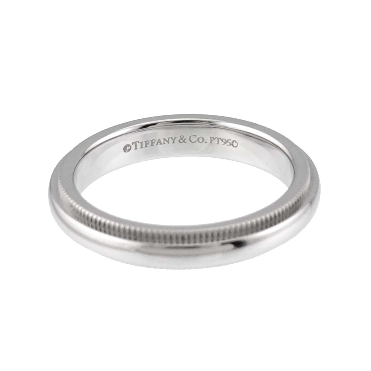 Milgrain Band Ring Pt Platinum Size4-4.5(US)