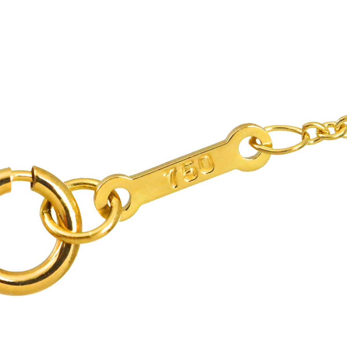By The Yard Diamond 1P Necklace 18K Yellow Gold 750