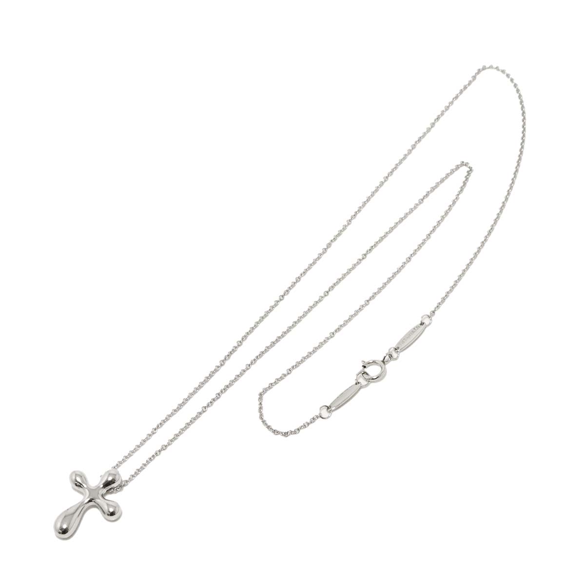 Cross Necklace Platinum