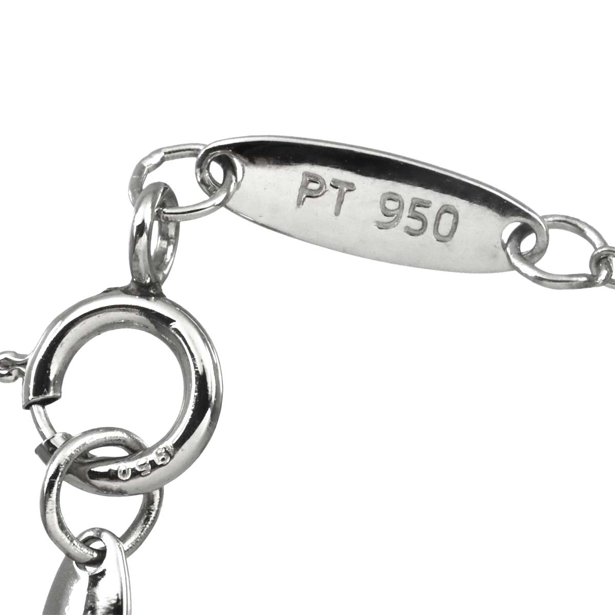 Cross Necklace Platinum