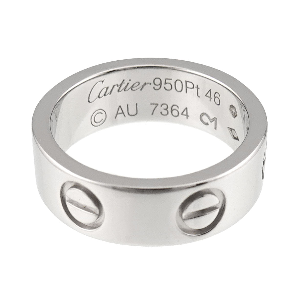 Love Ring Platinum size46 3.75(US)