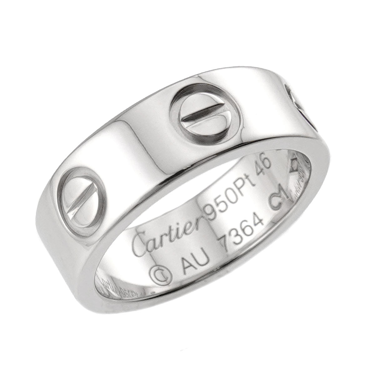 Love Ring Platinum size46 3.75(US)