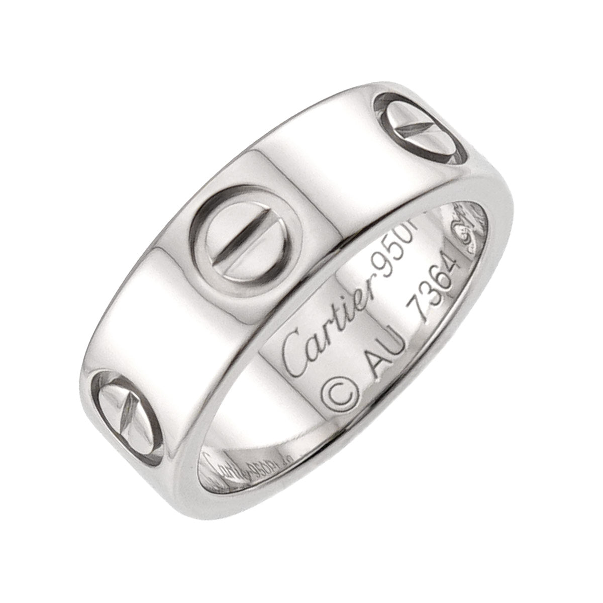 Love Ring Platinum size46 3.75(US)