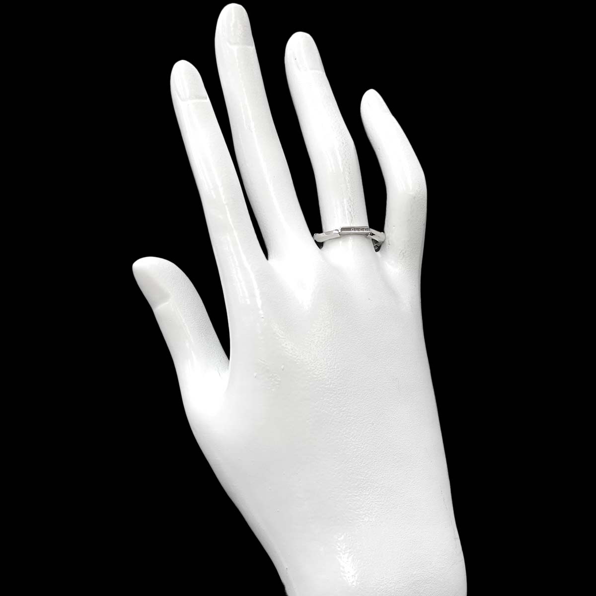 Link to Love Ring Pt Platinum Size17 7.5-7.75(US)