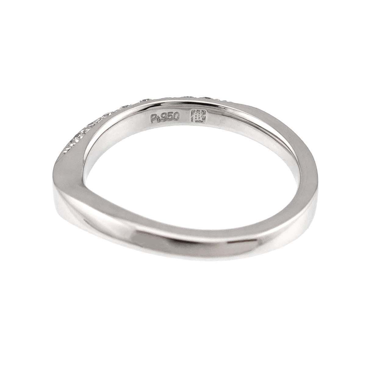 MIZUKAGAMI Diamond Ring Platinum Size3.75-4(US)