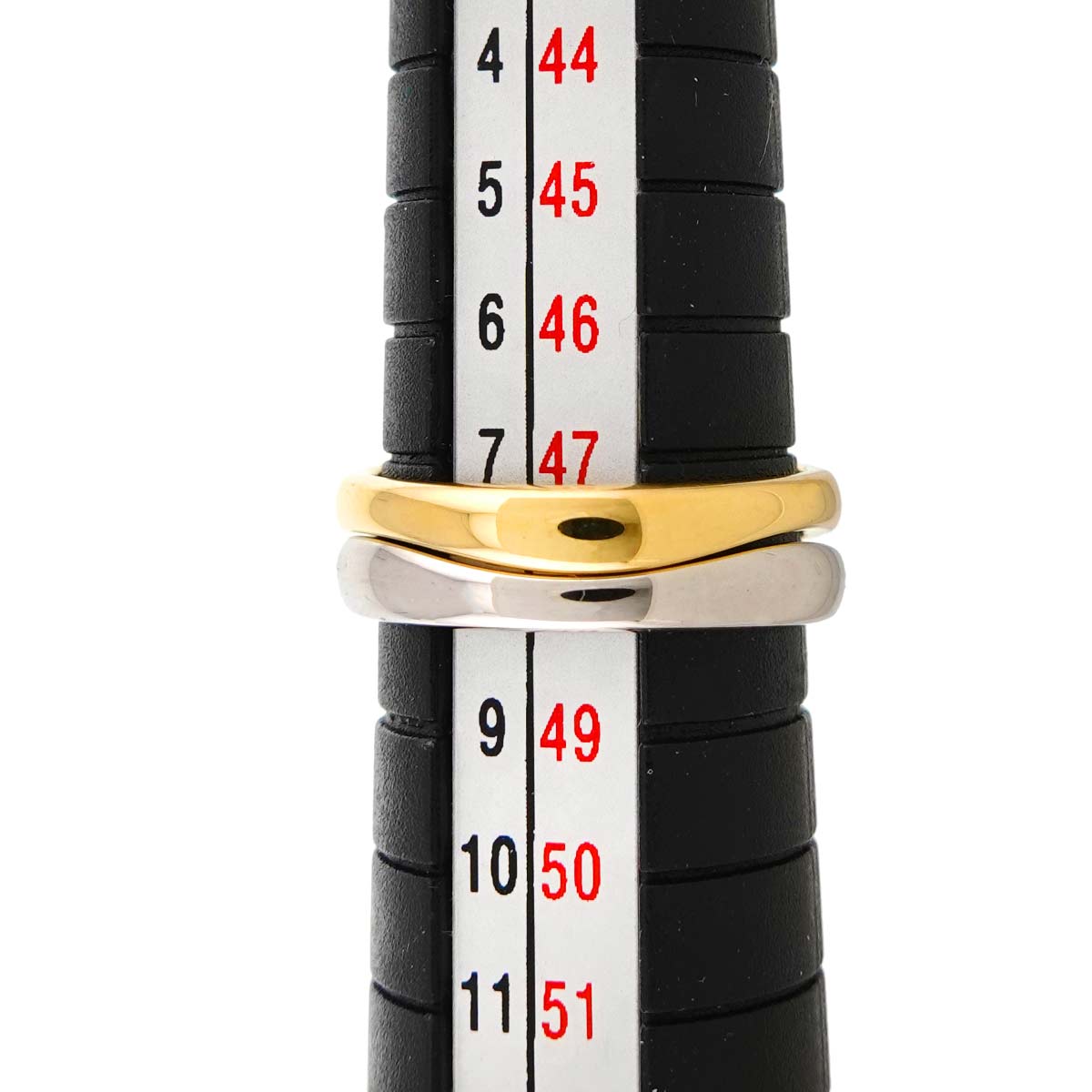 Love Me Ring 18K YG WG 750 size48 4.5(US)